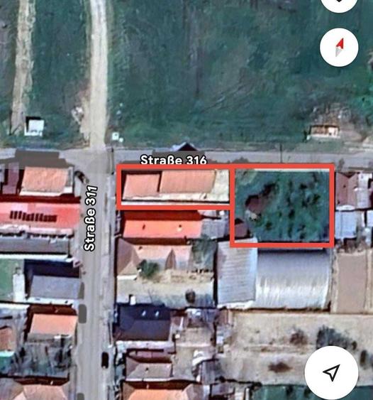 Casă cu 4 camere în Oșorhei