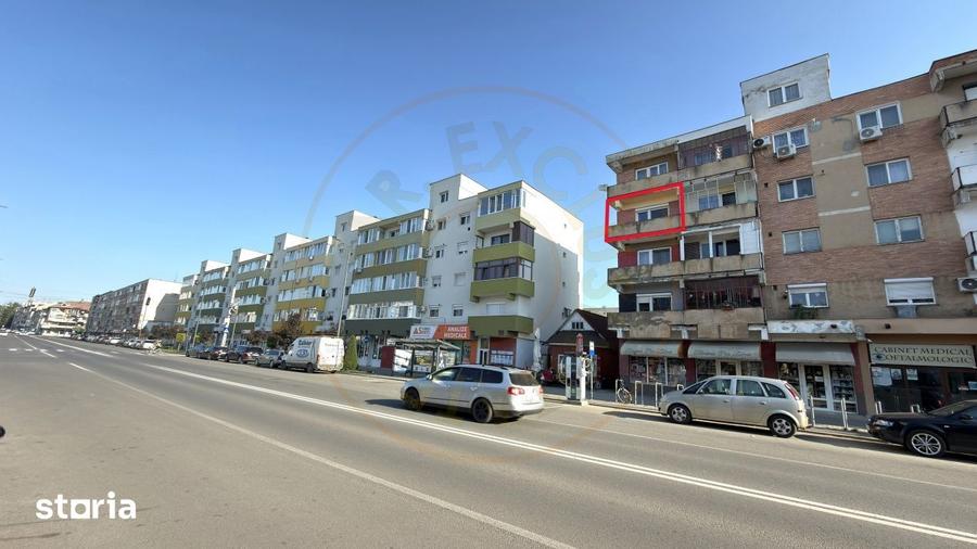 Apartament cu 2 camere decomandat, mobilat în Central