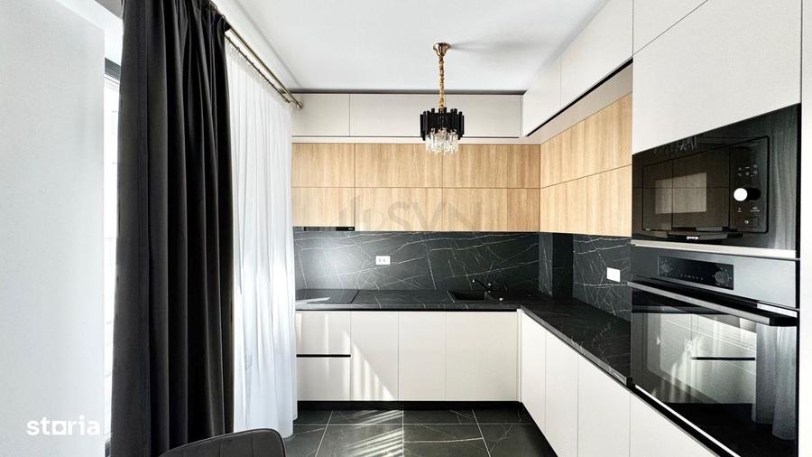 Apartament cu 2 camere, mobilat în Nord