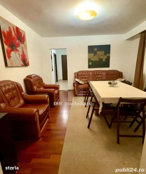 Apartament cu 3 camere semidecomandat, mobilat în Dămăroaia