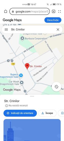 Spațiu comercial, în Dragomirești-Vale