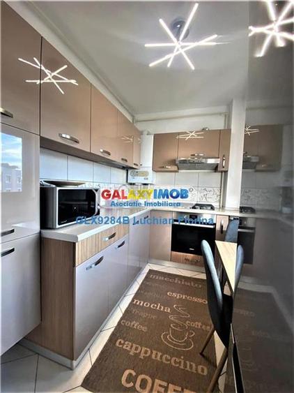 Apartament cu 3 camere decomandat, mobilat în Central