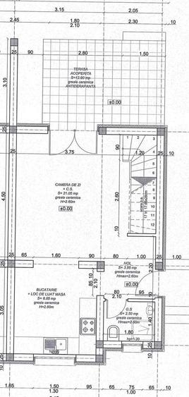Duplex cu 3 camere cu Canalizare în Remetea Mare