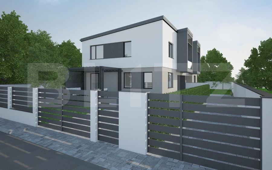 Duplex cu 4 camere cu Teren 250 Mp în Cetate