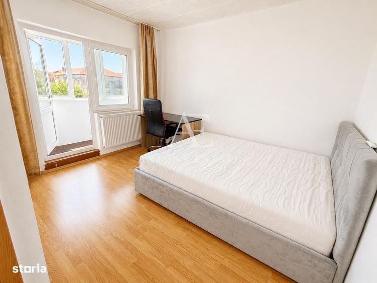Apartament cu 2 camere nedecomandat în Nufărul