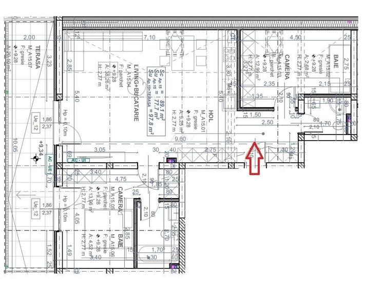 Apartament cu 3 camere în Freidorf