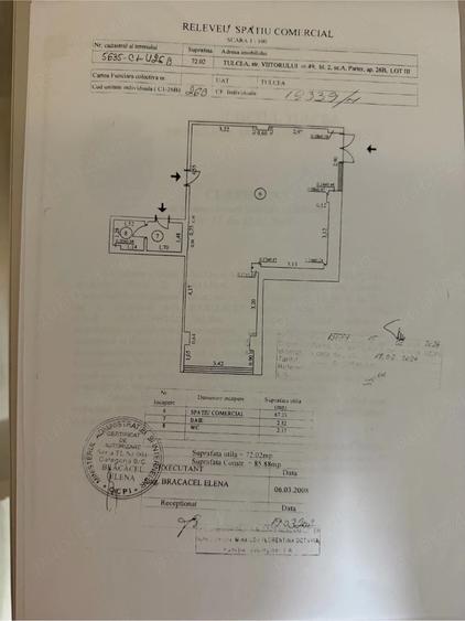 Spațiu comercial, de 72 mp, în Dallas