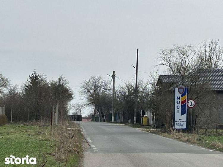 Teren de 1500 mp, în Nuci