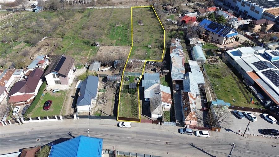 Teren Construcții intravilan de 2146 mp, în Vest