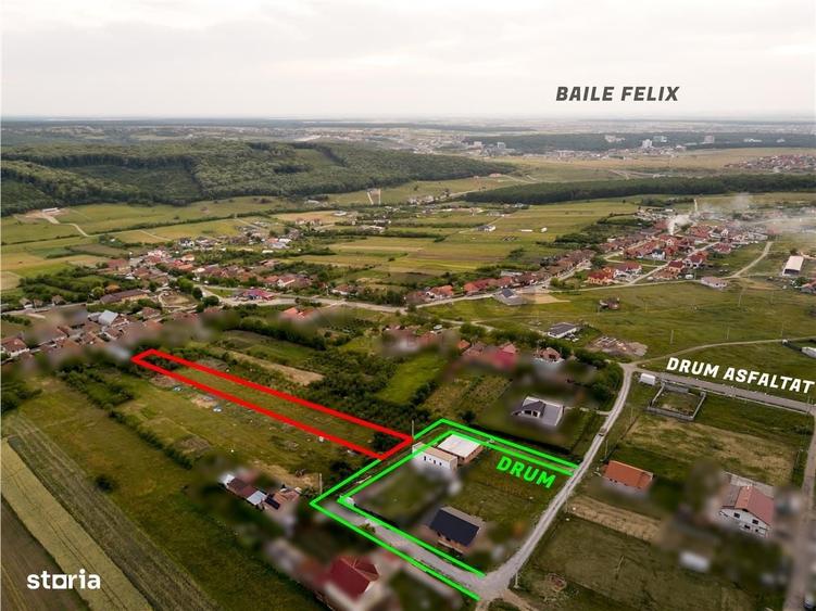 RECO Teren intravilan de vanzare Betfia, Bihor - 3000 mp, front strada - 3