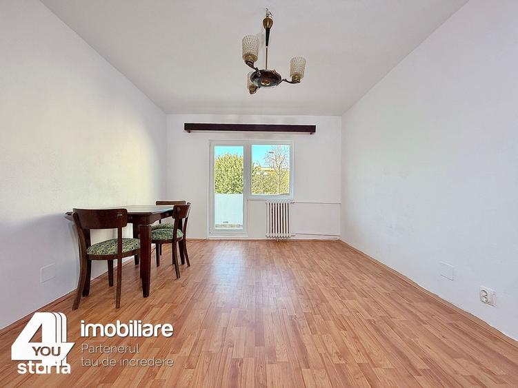 Apartament cu 2 camere semidecomandat în Boul Roșu