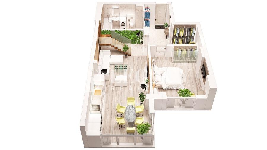 Penthouse cu 5 camere decomandat în Copou