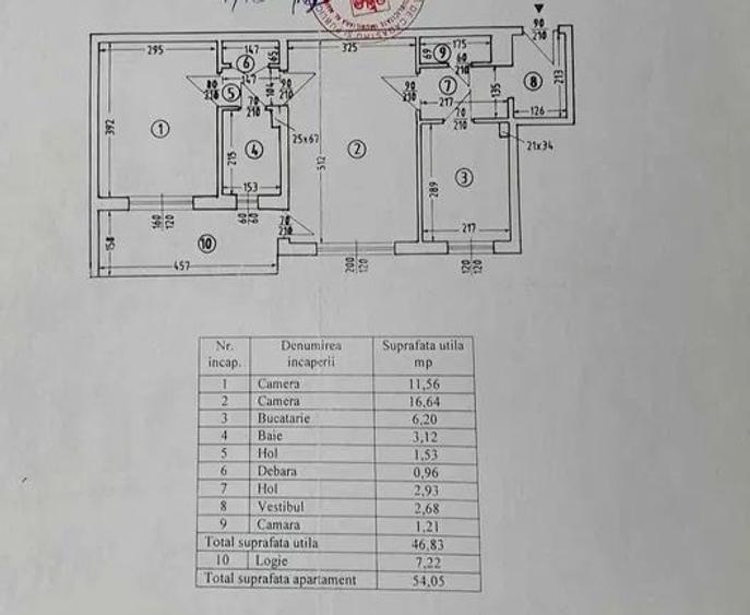 Apartament cu 2 camere semidecomandat, mobilat în Drumul Taberei