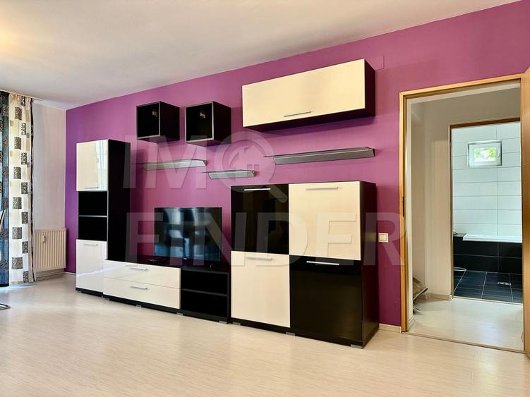 Apartament cu 2 camere semidecomandat, mobilat în Zorilor