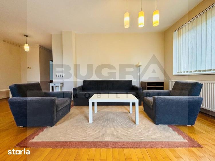Apartament cu 3 camere, mobilat în Andrei Mureșanu