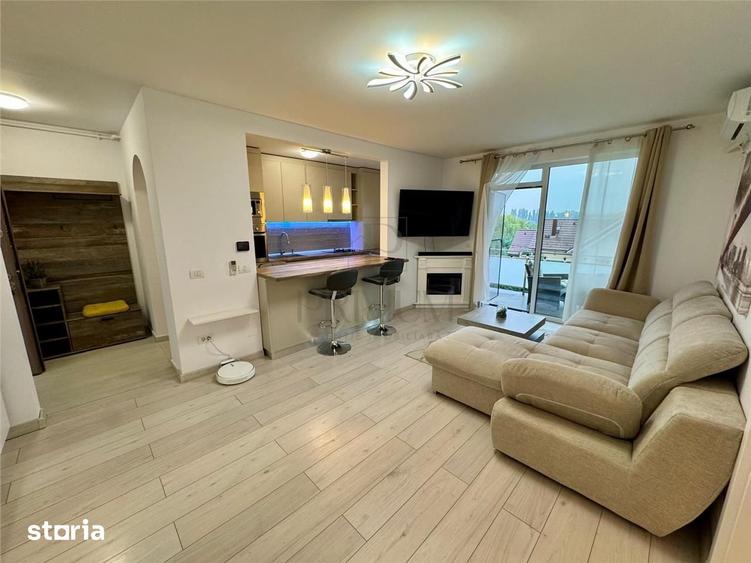 Apartament cu 2 camere, mobilat în Dumbrăvița