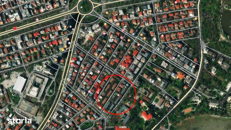 Teren de 415 mp, în Primăverii