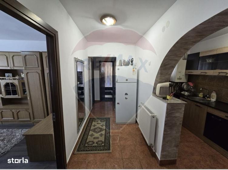 Apartament cu 2 camere decomandat în Teiș