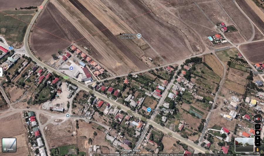 Teren Construcții intravilan de 500 mp, în Techirghiol