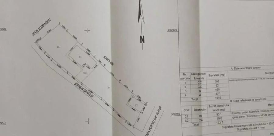 Casă cu 4 camere în Oltina