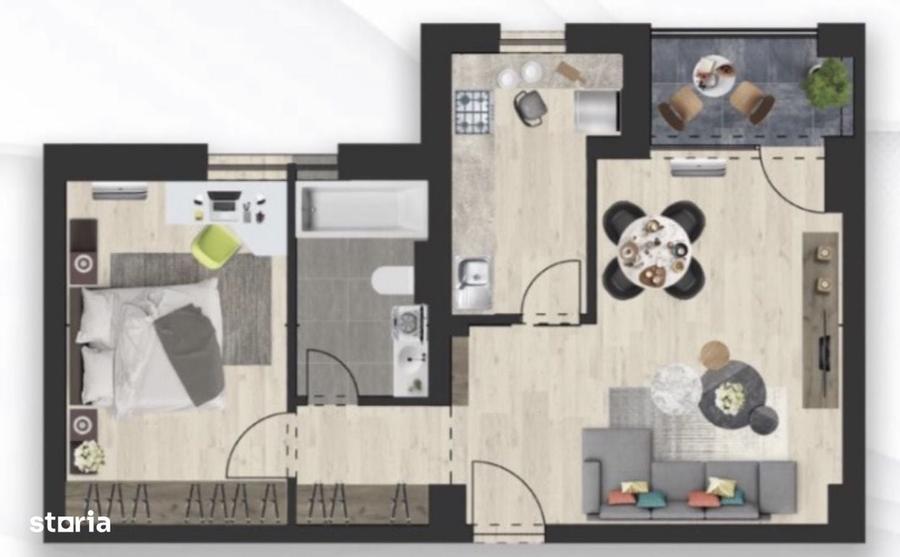 Apartament modern cu 2 camere | Bucegi Central Residence | Ploiesti - 9