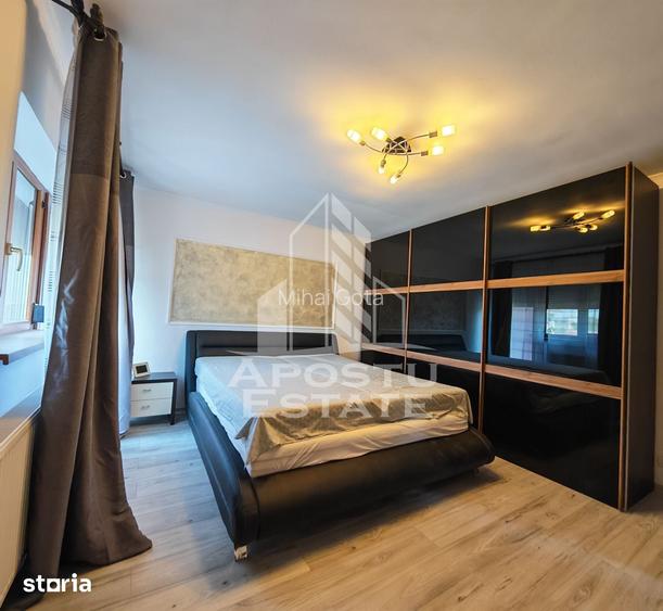 Duplex de vanzare cu 5 camere si 3 bai, mobilat si utilat, Dumbravita
