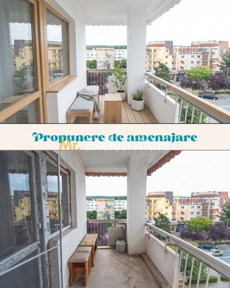 Apartament cu 3 camere decomandat în Central