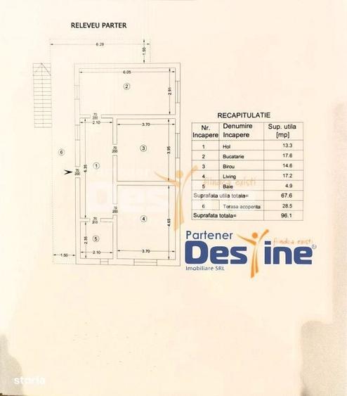 Apartament cu 2 camere decomandat în Valea Adâncă