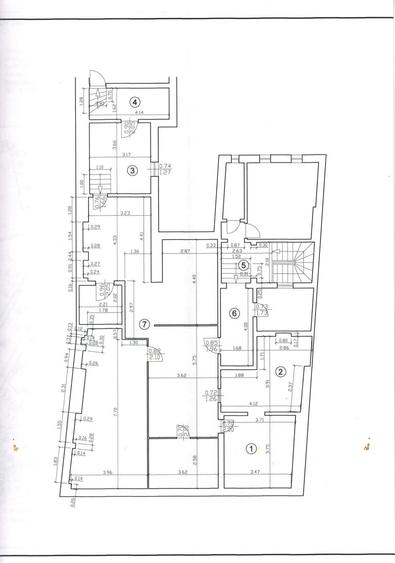 Apartament cu 7 camere în Centrul Istoric