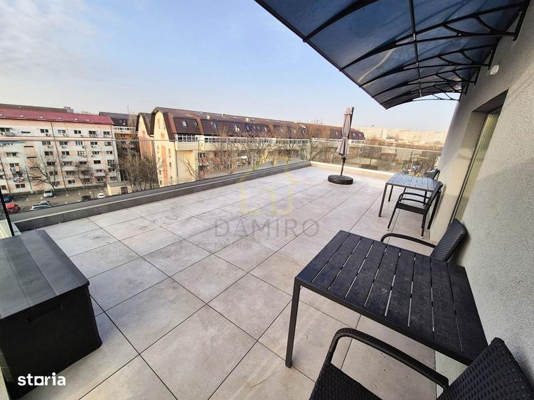 Apartament cu 2 camere semidecomandat, mobilat în Fizicienilor