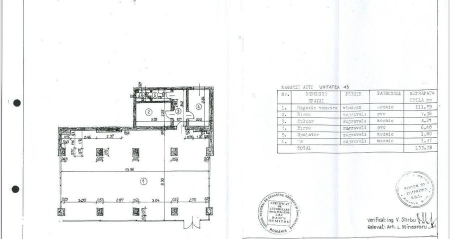 Spațiu comercial, de 137 mp, în Grivița