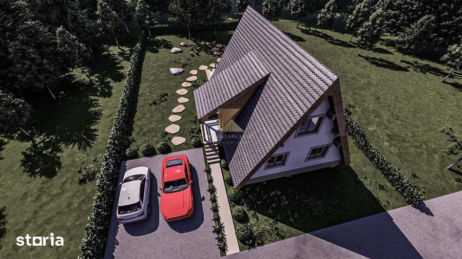 Casa noua in faza de proiect | A-frame | ideala investitie | Rasnov - 4