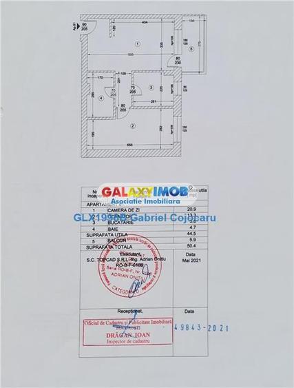 Apartament cu 2 camere semidecomandat, mobilat în Theodor Pallady
