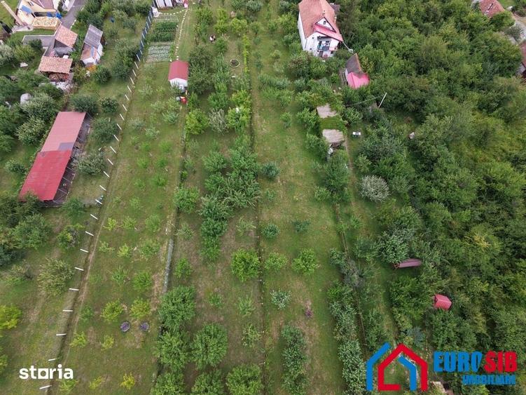 Teren de 1000 mp, în Roșia