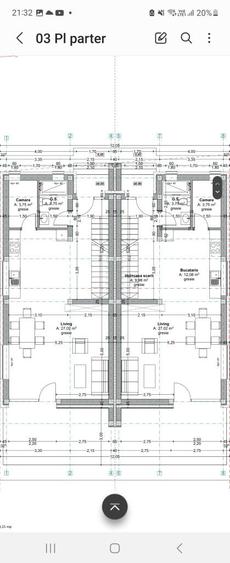 Casă cu 3 camere în Central