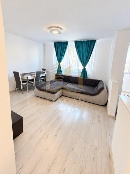 Apartament cu 2 camere semidecomandat, mobilat în Mănăștur