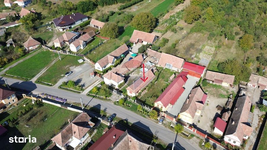 Casă cu 3 camere cu Teren 2594 Mp în Blăjel