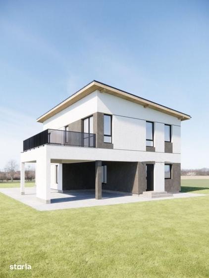 Casă cu 4 camere cu Teren 420 Mp în Recea