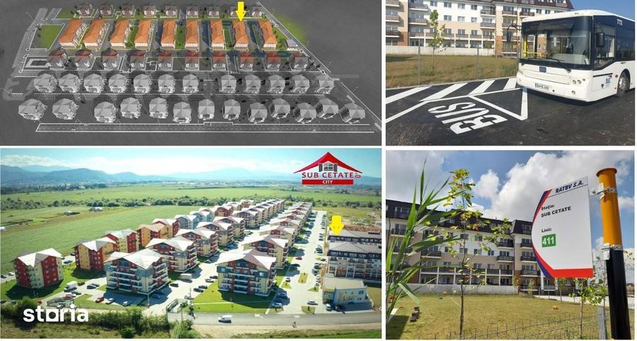 Apartament cu 2 camere decomandat în Sânpetru