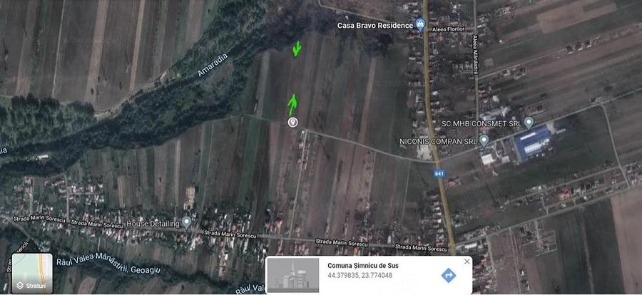 Teren de 12775 mp, în Brâncoveanu