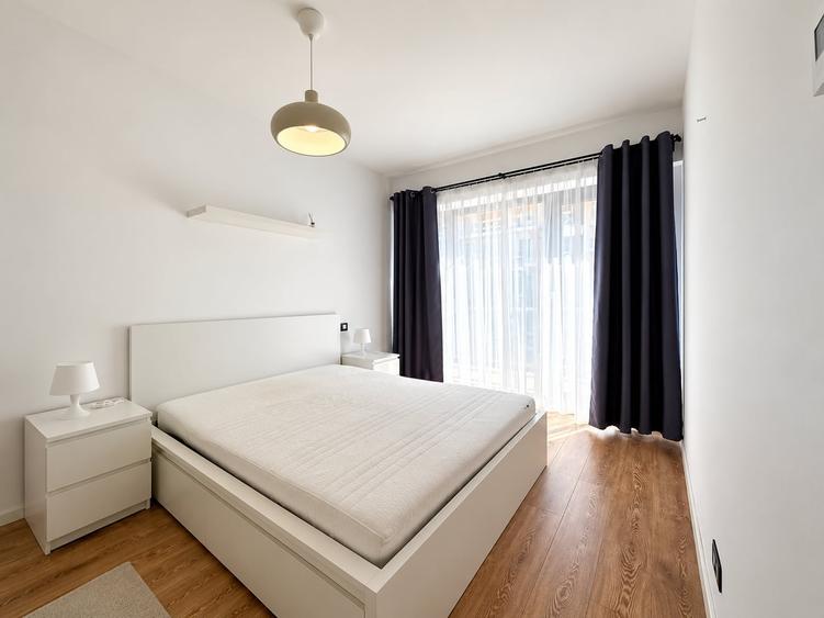 Apartament cu 2 camere semidecomandat în Băneasa