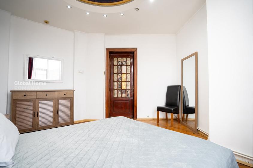 Apartament cu 6 camere circular, mobilat în Cișmigiu