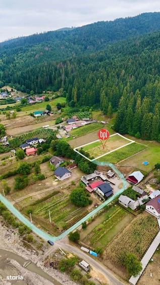 Teren de 1800 mp, în Mălini