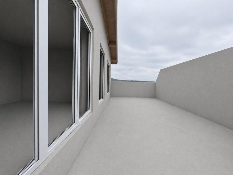 Penthouse cu 4 camere semidecomandat în Șelimbăr