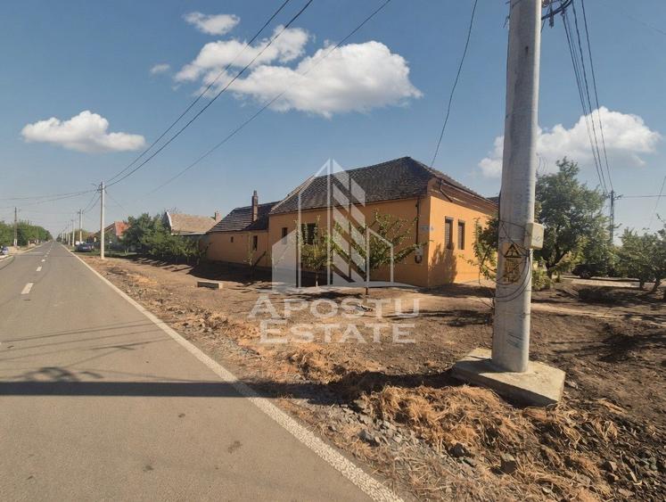 Casă individuală cu 5 camere cu Canalizare în Teremia Mare