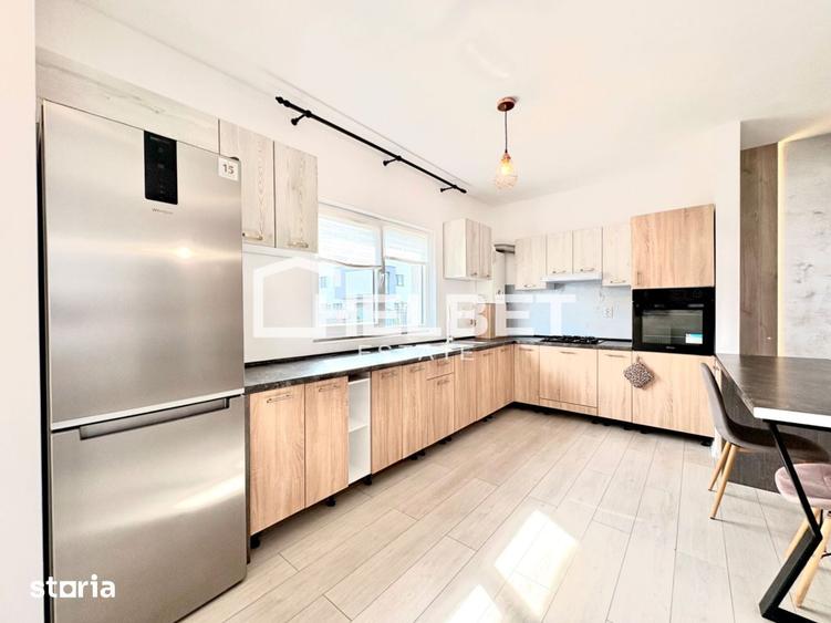 Apartament cu 2 camere, mobilat în Sânpetru