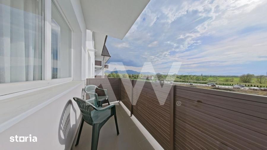 Apartament cu 2 camere, mobilat în Sânpetru