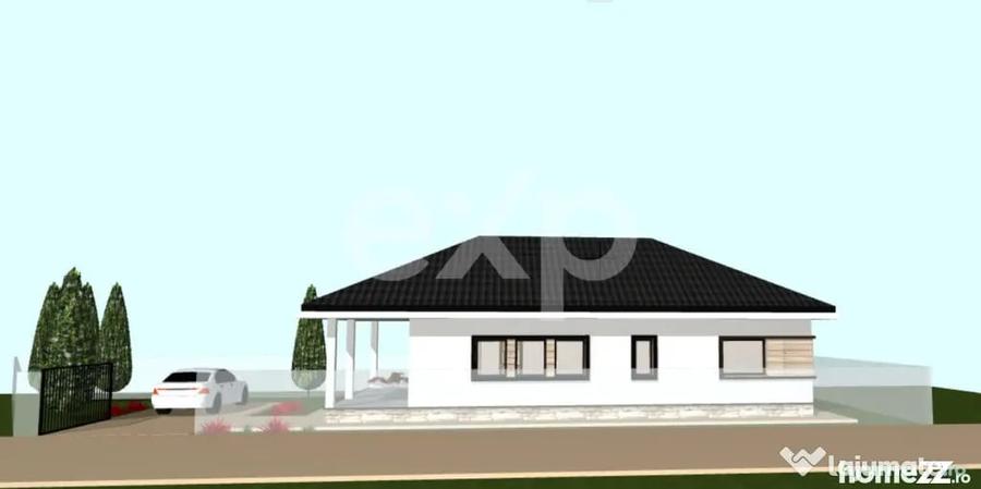 Casă cu 4 camere cu Teren 400 Mp în Bradu