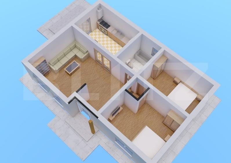 Teren Construcții extravilan de 591 mp, în Ciurea