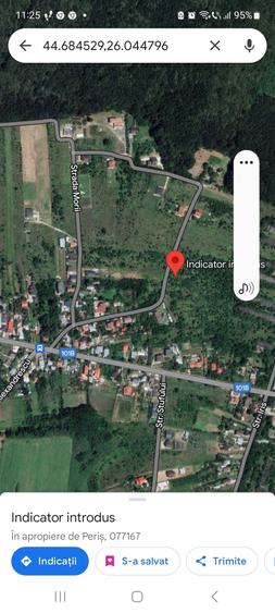 Teren de 3750 mp, în Periș